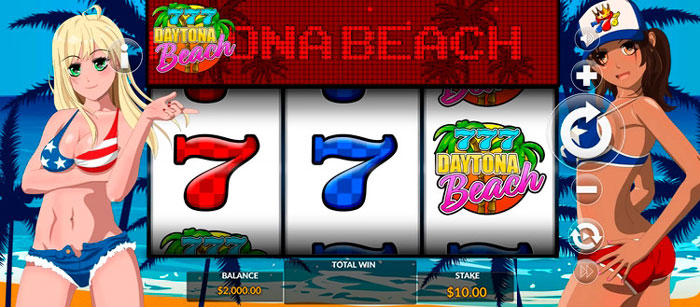 777 Daytona Beach slot gameplay